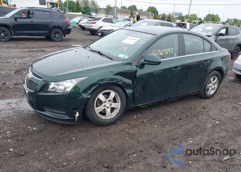 2014 Chevrolet Cruze 1Lt Auto from USA, damaged, VIN 1G1PC5SB4E7244680